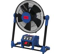 Güde Ventilador con batería V 18-201-05 (18 V o 230 V, velocidad del viento máx. 360 m/min. Ajustable en 3 niveles, inclinación 40°, funcionamiento continuo o temporizador 1, 2 o 4 h, incluye batería