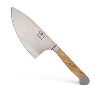 Güde X749/14 - Cuchillo para Hierbas Shark Alpha Olivo 14 cm Madera de Olivo (h.nr.)