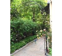 GueTTO Arco de Rosas con Base Resistente a la Intemperie, Soporte para Plantas trepadoras en jardín y terraza, Gama de anchuras Desde 120 hasta 350 cm,W120*H220cm