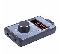 Gugxiom Generador de Señal de Corriente de Voltaje Digital de Mano 0-10V 0-22mA, Simulador Analógico de Transmisor de Señal con Alta Precisión, Pantalla de 4 Dígitos, Terminales Enchufables para