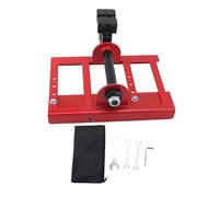 Guía de molino de motosierra Vertical, Mini aserradero portátil, accesorio de motosierra, corte guiado para constructores, carpinteros, Material de hierro, 200x145mm (Roja)