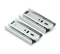 Guias Correderas Para Cajones 2 Pcs Drawer Slides 4" 6" 8 Inch,Furniture Hardware Cabinets Rails,3 Sections Removed Rail Track For Drawers Mini Slide para cajones(Steel,8 inch 20cm)
