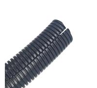 GuidNaurys Tubo protector de 30 metros for cableado dividido, conducto de polietileno negro, aislamiento, funda corrugada for cable, 1/4" - 3/8" Funda flexible(1/4 inch)