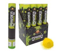 GUIRCA | Cañón De Polvo De Colores para Fiestas, Cañón Lanzador Decorativo, Efecto Visual Impactante con Polvo Amarillo, Azul, Rosa, Rojo, Naranja y Verde, Ideal para Eventos y Celebraciones