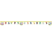 Guirlande Happy Birthday Peppa Pig 2 m