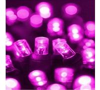 Guirnalda cordón LED profesional 12m color morado púrpura 220V