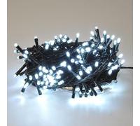 Guirnalda cordón LED uso doméstico Navidad 180 Leds luz fría con funciones 5+9m