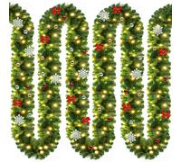 Guirnalda de Navidad 5m con 80 luces LED blanco cálido