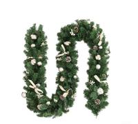 Guirnalda de Navidad de 2,7 m de PVC