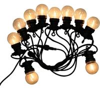 Guirnalda decorativa para jardín V-TAC, 5W, LED, 5 metros, 10 bombillas, 0,4W, filamento, luz cálida, modelo VT-71510