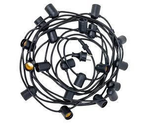 Guirnalda luminosa LED Allegra (Para exterior, 20 ud., Funcionamiento en red)