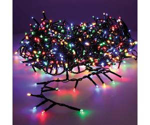 Guirnalda luminosa luxe 11 m multicolor 500 led