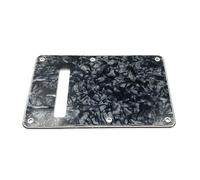 Guitarra eléctrica golpeador placa Scratch parte protección PVC textura panel frontal para cubierta de compartimiento de resorte eléctrico