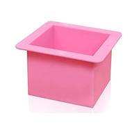 GUMEI 12 cm / 5"Cubo súper Grande Cuadrado Molde de Silicona Herramientas de fabricación de Joyas de fundición de Resina