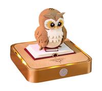 Gungtj Calendario Perpetuo Efemérico | Decoración Estética en Escultura de Papel - Bloc de notas Calendario de Papel Tallado 3D para Niños Niñas Estudiantes Adultos Biblioteca Mesita de Noche