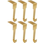 Gungtj Christmas Stocking Hangers, Multifunctional Stocking Hooks, Christmas Stocking Holders, Heavy Duty Stocking Hangers, ganchos para el hogar, ganchos para guardar en casa