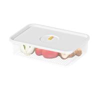 Gungtj Fridge Storage Box, Meat Storage Box, Clear Lunch Meat Saver, Containers Containers, Vegetable and Fruit Storage Box, Meat and Cheese Storage Container Perfect Use for Storage Conteniner