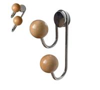 Gungtj Ganchos magnéticos fuertes, ganchos giratorios resistentes, colgadores decorativos para montaje en pared, perchas multiuso para cabina de crucero, suelto, baño de cocina, 6,3 x 3,15 x 2,95