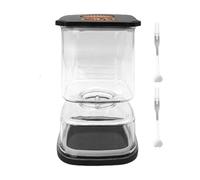 Gungtj Pickle Jar - Contenedor de fermentación de alimentos, gran tarro de almacenamiento Airtight con Lid and Strainer, Glass Kitchen Container, Multi-Purpose Storage for Flour Sugar Coffee Ensalad