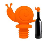 Gungtj Tapón para botellas de vino - Accesorios para de silicona en forma de caracol 3D - Tapón para el sellado de vino | Para el hogar, cocina, cerveza, salsa de soja y