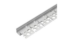 GUODDM Luminaria Lineal LED Flexible para Montaje En Superficie, Montaje En Techo Flotante, Lineal, Perfil Ranurado En Forma De Arco, Cables De Aleación De Aluminio Preincrustados(Unilateral,15cm*1m)