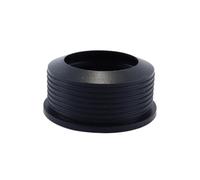 Gurtt Manguito de goma para tubo de sifón de 40 mm a 50 mm con anillo de sellado de silicona flexible, utilizado como accesorio de conexión para tuberías de desagüe de fregaderos.
