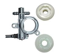 Gusano de bomba de aceite apto for Alpina Castor A305 A3500 C25 A2500 CJ300 CP300 SPR255 PR270 PS338 P420S for Stiga SP375 for motosierra Castelgarden XC27P