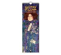 Gustav Klimt - Slimline-Kalender 2027 - Original Flame Tree Publishing-Kalender Slimeline [Kalender]