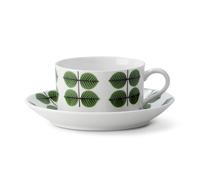 Gustavsbergs Porslinsfabrik Juego de café Berså taza de café + platillo