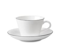 Gustavsbergs Porslinsfabrik Juego de café Natur cono taza de café y plato