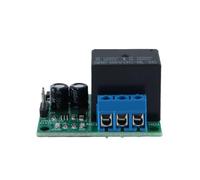 Gutol Módulo de relé DPDT DR25E01, DPDT de doble polo y doble bloque, biestable autoblocante para control de hogar inteligente de motores (DC6-24V)