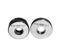 GUTUYEHKEA Calibre de Anillo Rosca Diente Fino métrico, 1 Juego, precisión 2A UNC F EF S 6-32-1/4 5/16-28 10-24 0-80(3i8-24unf-2a T Z)