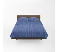 GUZZINI Classic - Juego de Sábanas para Cama 1 Plaza y Media Algodón Percalle con 1 Sábana Bajera Ajustable Cubre Colchón 125x200, 1 Sábana Plana 180x280, 2 Fundas Almohadas 50x80, Ropa de Cama Suave