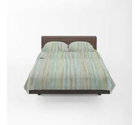 GUZZINI Classic - Juego de Sábanas para Cama 1 Plaza y Media Algodón Percalle con 1 Sábana Bajera Ajustable Cubre Colchón 125x200, 1 Sábana Plana 180x280, 2 Fundas Almohadas 50x80, Ropa de Cama Suave