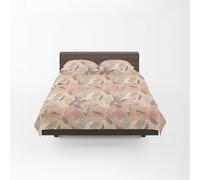 GUZZINI Classic - Juego de Sábanas para Cama 1 Plaza y Media Algodón Percalle con 1 Sábana Bajera Ajustable Cubre Colchón 125x200, 1 Sábana Plana 180x280, 2 Fundas Almohadas 50x80, Ropa de Cama Suave