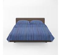 GUZZINI Classic- Juego de Sábanas para Cama Doble de Algodón Percalle con 1 Sábana Bajera Ajustable Cubre Colchón 175x200, 1 Sábana Plana 240x280, 2 Fundas Almohadas 50x80, Ropa de Cama Suave Duradera