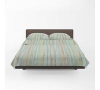 GUZZINI Classic- Juego de Sábanas para Cama Doble de Algodón Percalle con 1 Sábana Bajera Ajustable Cubre Colchón 175x200, 1 Sábana Plana 240x280, 2 Fundas Almohadas 50x80, Ropa de Cama Suave Duradera