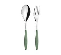 Guzzini Cubiertos de servir Feeling Green lagoon. 2 piezas