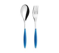 Guzzini Cubiertos de servir Feeling Mediterranean blue. 2 piezas