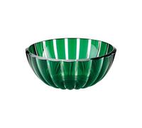 Guzzini Cuenco para ensaladera XL 30 cm redondo cuello redondo 29690369 transparente verde esmeralda plástico orgánico 4900 cc lavavajillas