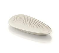 Guzzini Reposacucharas y reposacubiertos Eco-Cocina KEEP CLEAN – Material reciclado, Blanco leche