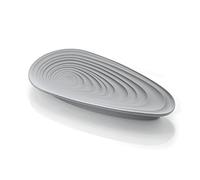 Guzzini - Eco-Cocina, KEEP CLEAN, Reposacucharas, Reposacubiertos, Material Reciclado - Gris Mate, 25x12,5xh 3 cm - 17990033