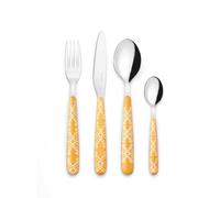 Guzzini - FUSION Juego de 24 Cubiertos - Amarillo ámbar - 281950151