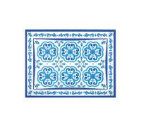 Guzzini mantel individual blues - azul mediterráneo, juego de 4