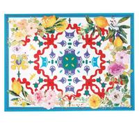 Guzzini mantel individual 'flower & lemon', cocina, accesorios de mesa
