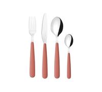 Guzzini - POP Juego de 24 Cubiertos - Terracota - 127500264