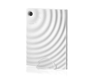 Guzzini - RIPPLES Juego de 2 tablas de corte con base - Colores Surtidas, 6,4 x 4,5 x h11,2 cm - 12370052