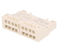 Schneider Electric GVAE113 TeSys GV2 & GV3 Bloque de Contacto Auxiliar Frontal 1 NA + 1 NC, Juego de 10
