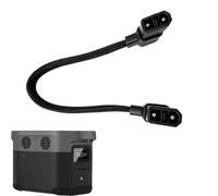 GVAGR XT150 - Cable conector de batería extra para Delta Max, Delta 2, Delta 3 (Plus/1500) y Wave 2/3, cable de alimentación del generador, 1.5 pies - Cable trenzado XT150. (No compatible con Delta