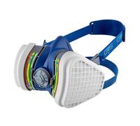 GVS Semimáscara protectora Elipse SPR491 con filtros ABEK1P3 para gases, vapores y polvo M/L